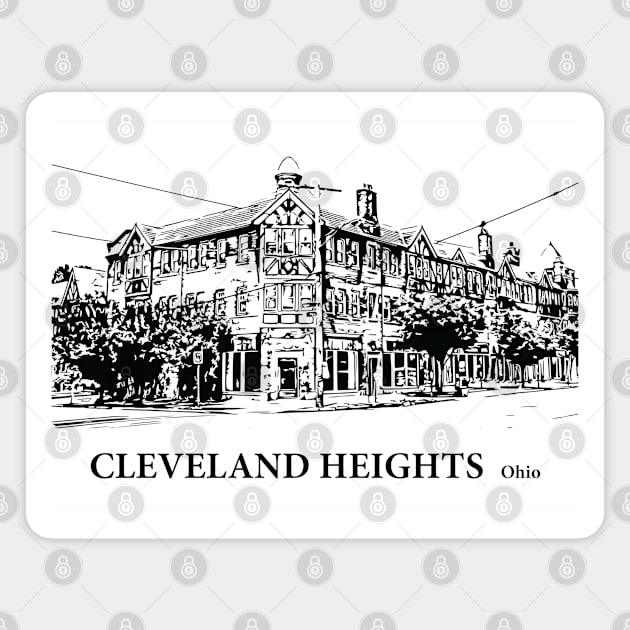 Cleveland Heights Ohio Magnet by Lakeric